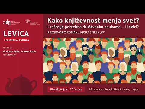 „Čajanka“ s Igorom Štiksom: Politički aktivizam između ideje i mogućeg, 6/6/2023