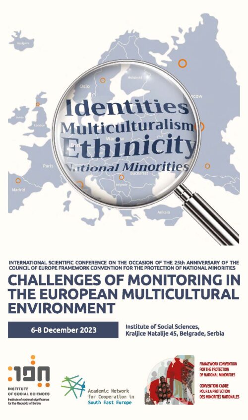 Challenges of Monitoring in the European Multicultural Environment elektronsko izdanje naslovna