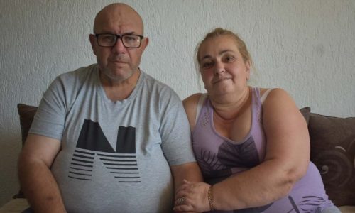 Bratislav i Durata Tasic ive u selu Lopardince kod Bujanovca; Foto: Duan Peic